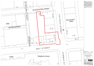 May Street/Victoria Street - Site Location Plan - Clyde Shanks